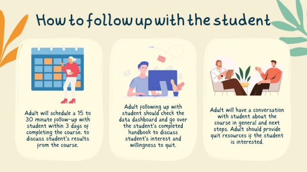 Following Up With Your Student